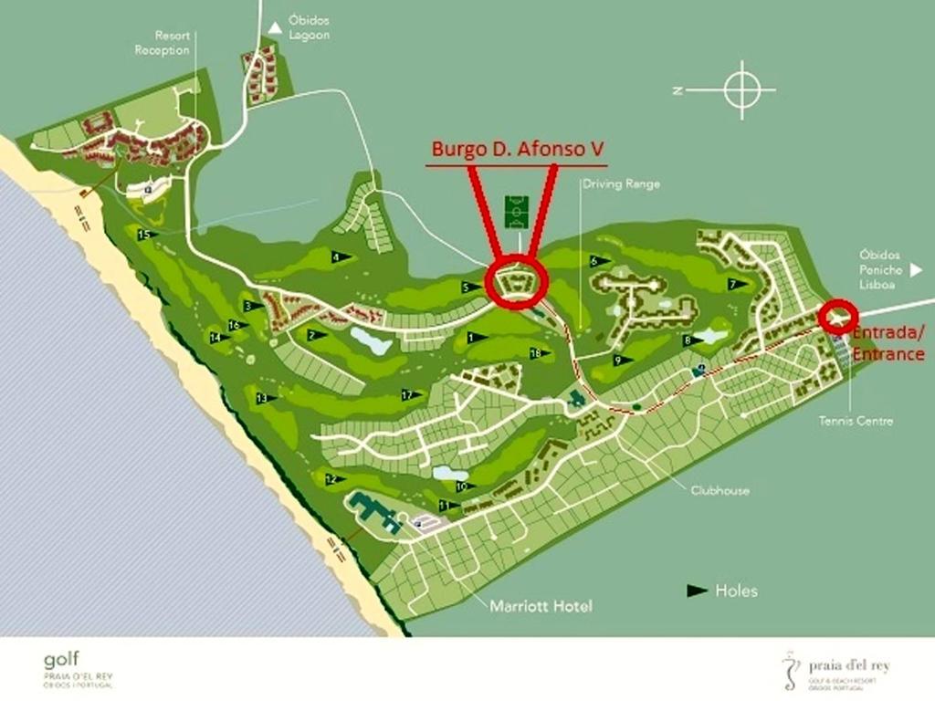 Burgo Dom Afonso V Golf&Beach Resort Praia del Rei Zewnętrze zdjęcie